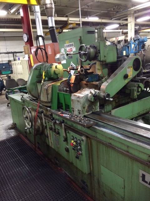 14" X 72" LANDIS 3RH UNIVERSAL, HYD. INFEED, 14" WHEEL,  SWIVEL HEAD/TABLE, 1977