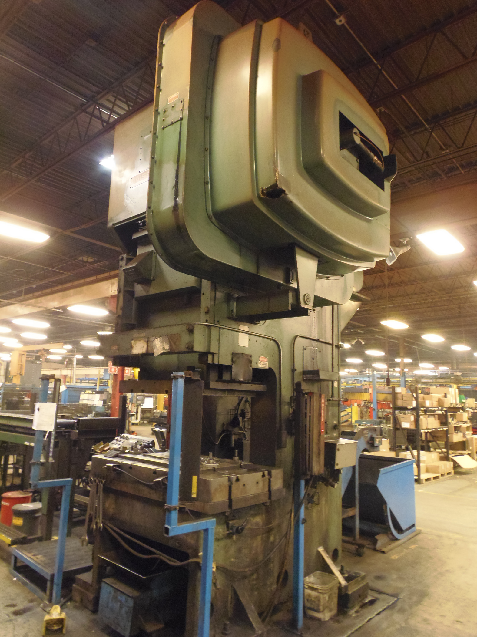 250 TON BLISS C250, 8" STR., 24" SH, 25 - 50 SPM, NEW 1994, CONTROLS, 34 X 59 BED