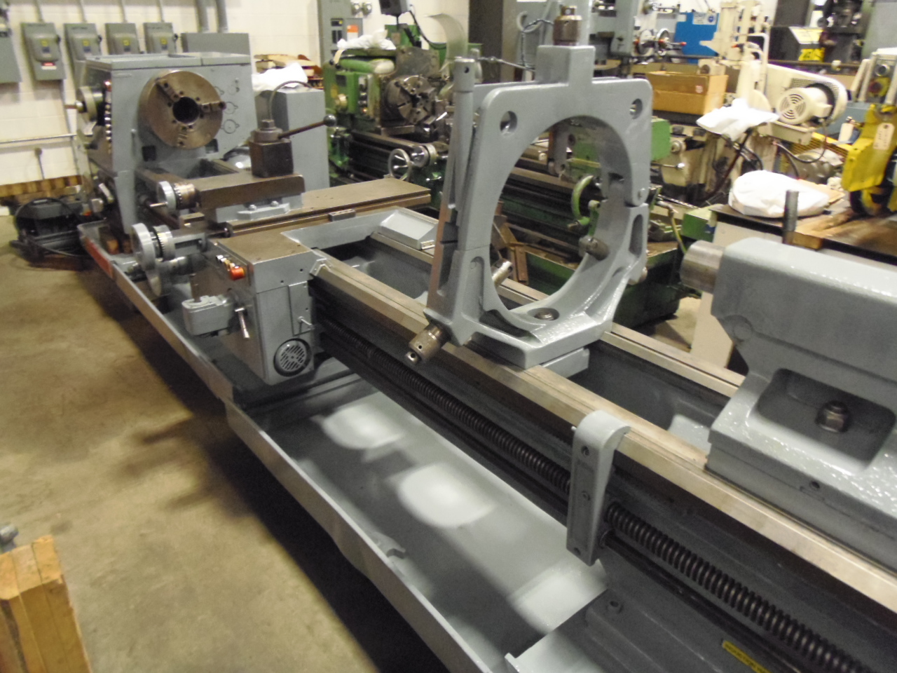25/15" X 120" CLAUSING MAGNUM 1250, INCH/METRIC, 4 9/16" BORE, RAPIDS, S.R., 1984 