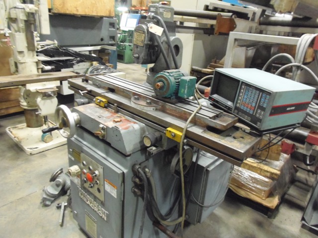 No. 2MT CINCINNATI, 10" SW, 27" BC, , 16" LONG. TRVL, 10" CROSS TRVL, 180 DEG. SWIVEL, TURNIVISION DRO, 1990